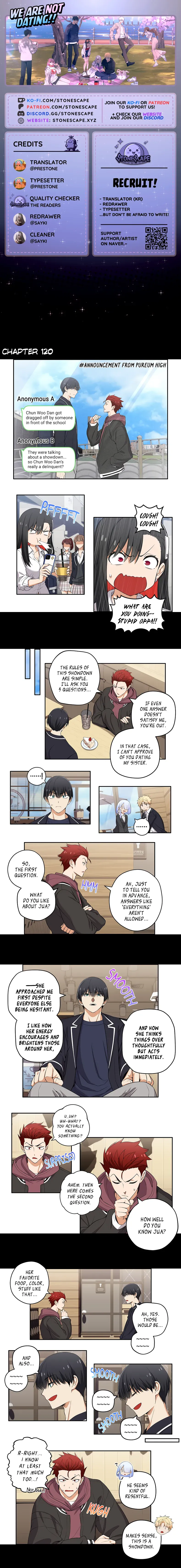 We Are Not Dating! Chapter 120 Online - página 2