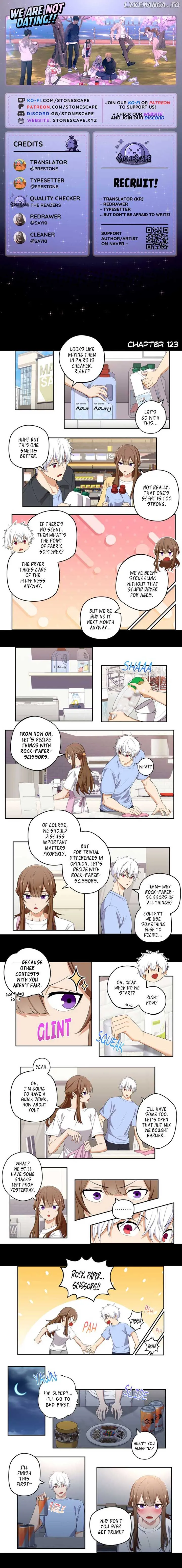We Are Not Dating! Chapter 123 Online - página 2