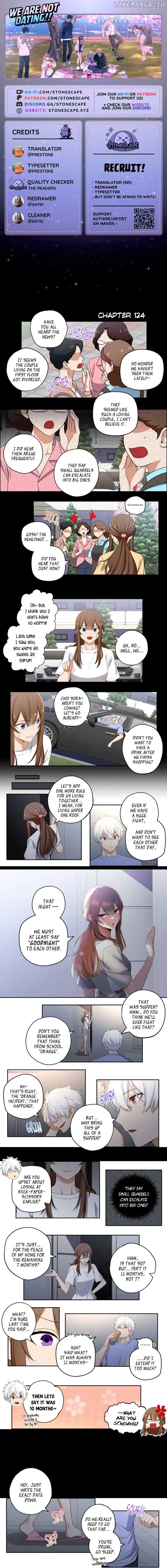 We Are Not Dating! Chapter 124 Online - página 2