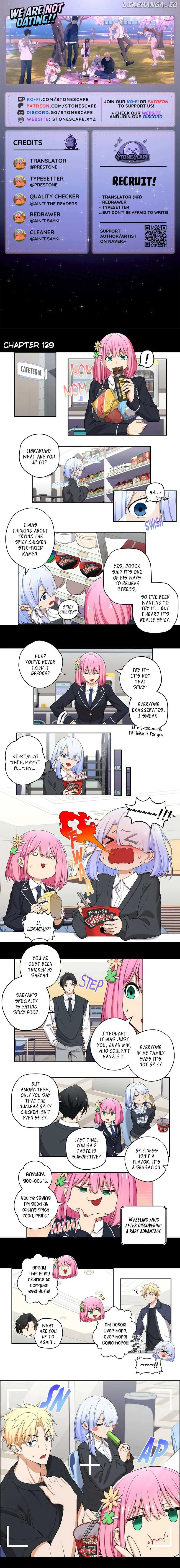 We Are Not Dating! Chapter 129 Online - página 2