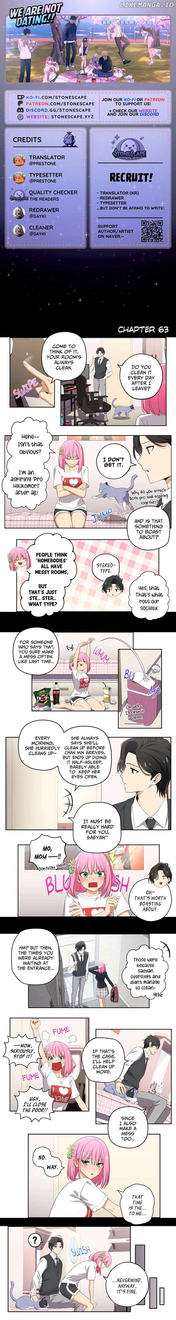 We Are Not Dating! Chapter 63 Online - página 2
