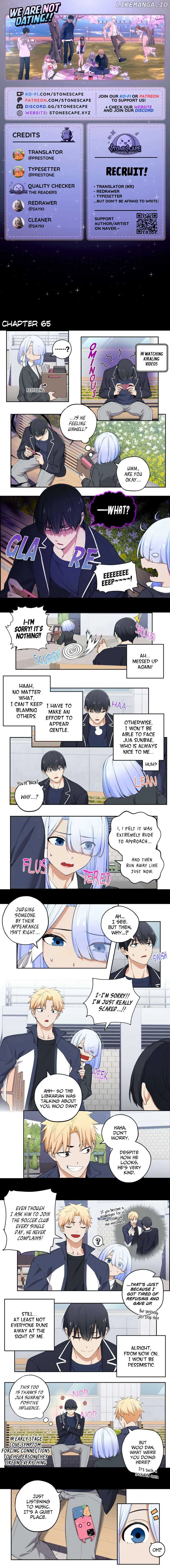 We Are Not Dating! Chapter 65 Online - página 2