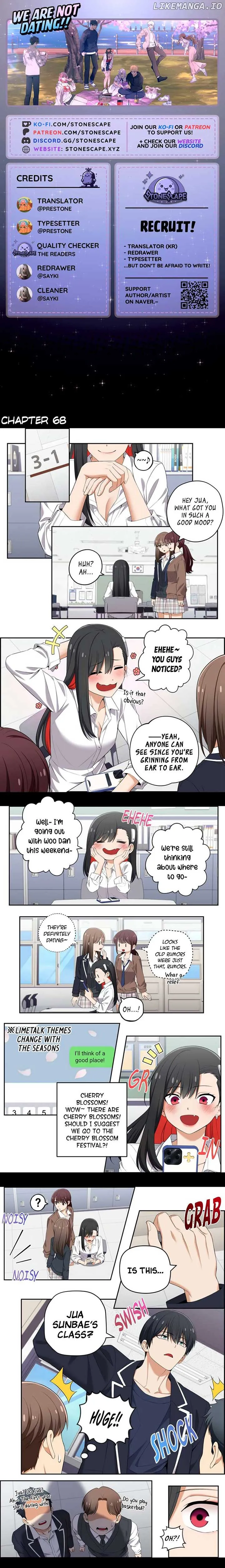 We Are Not Dating! Chapter 68 Online - página 2