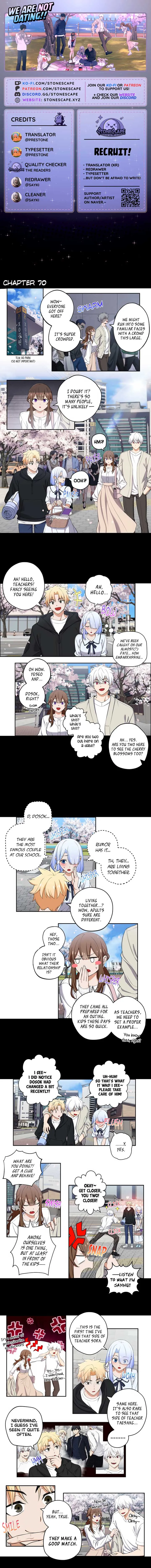 We Are Not Dating! Chapter 70 Online - página 2