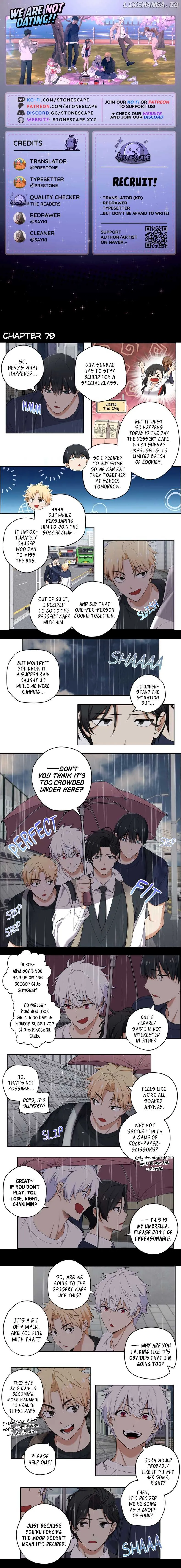 We Are Not Dating! Chapter 79 Online - página 2