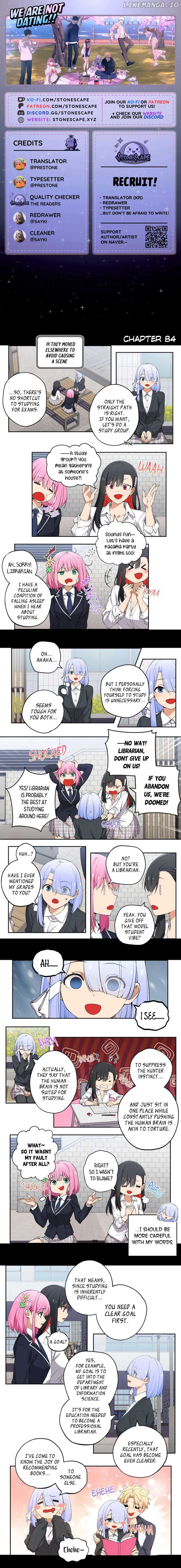 We Are Not Dating! Chapter 84 Online - página 2