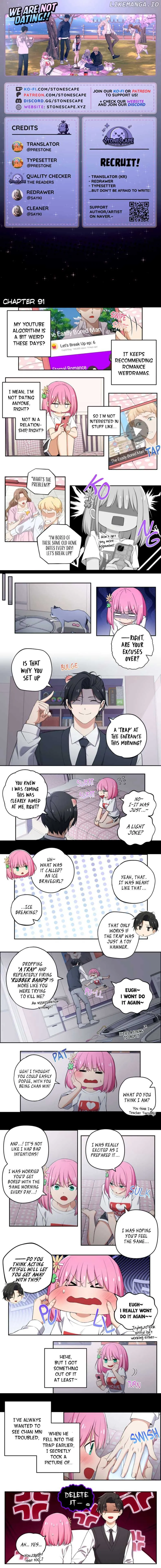 We Are Not Dating! Chapter 91 Online - página 2