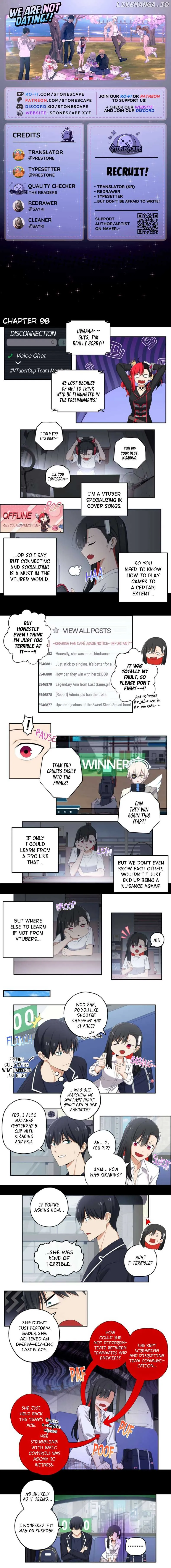 We Are Not Dating! Chapter 98 Online - página 2