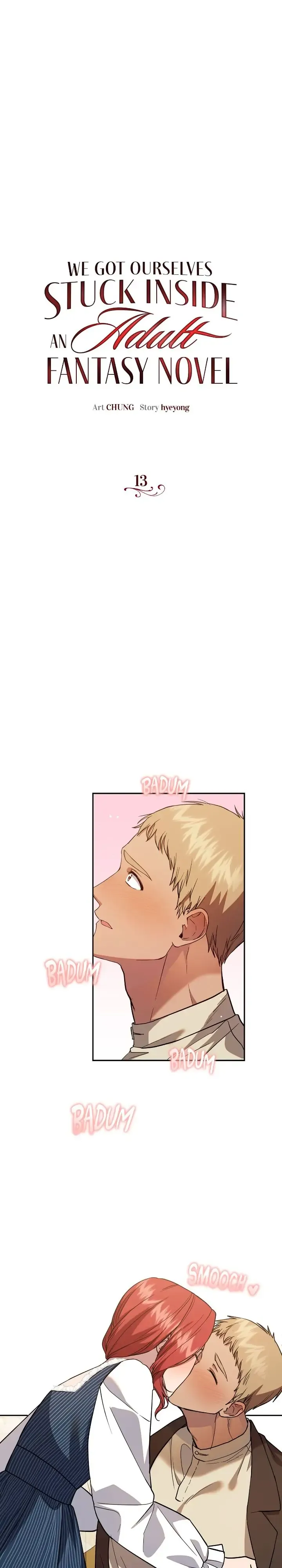 We Got Ourselves Stuck Inside an Adult Fantasy Novel Chapter 13 Online - página 1
