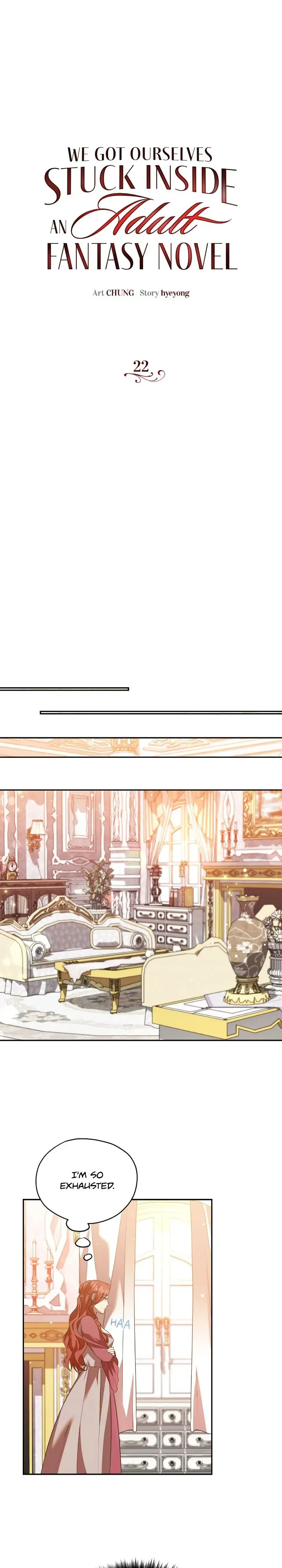We Got Ourselves Stuck Inside an Adult Fantasy Novel Chapter 22 Online - página 13
