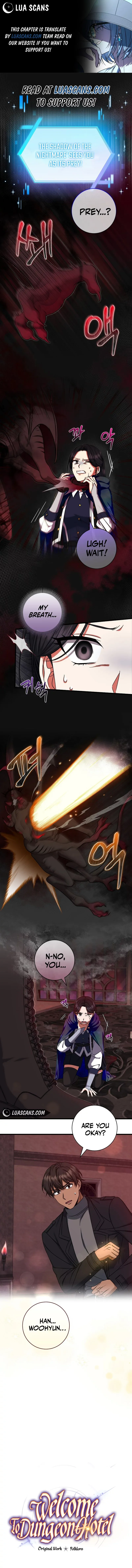 Welcome to Dungeon Hotel Chapter 23 Online - página 1