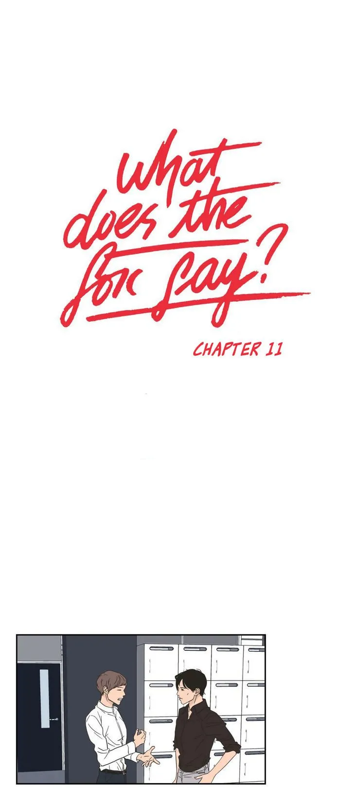 What Does The Fox Say? Chapter 11 Online - página 1