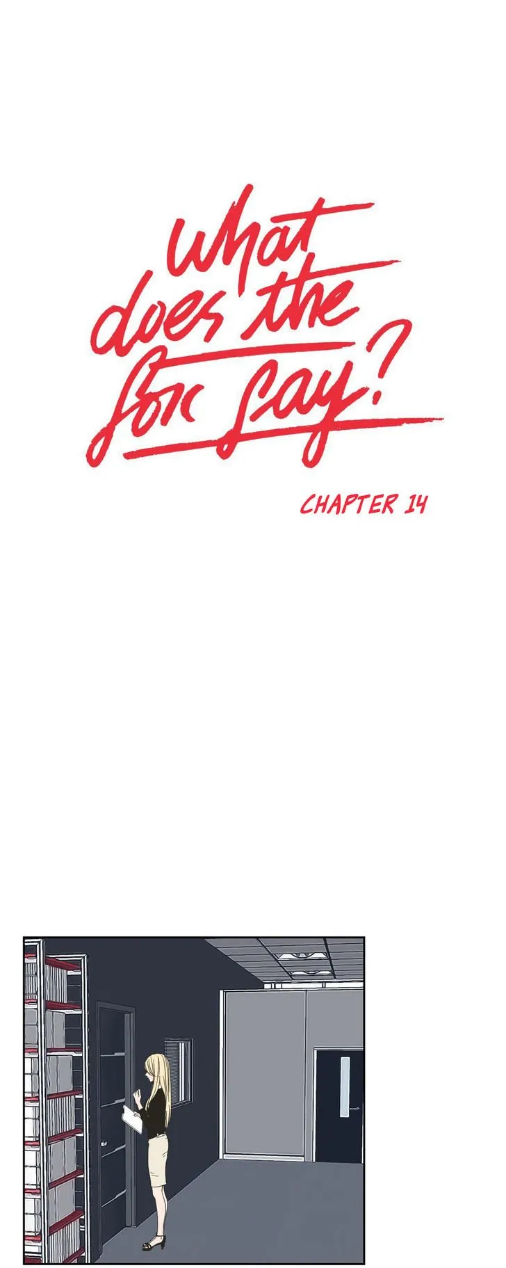 What Does The Fox Say? Chapter 14 Online - página 1