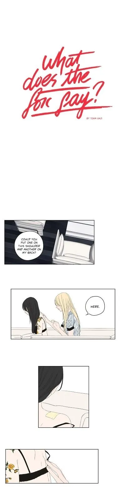 What Does The Fox Say? Chapter 38 Online - página 1