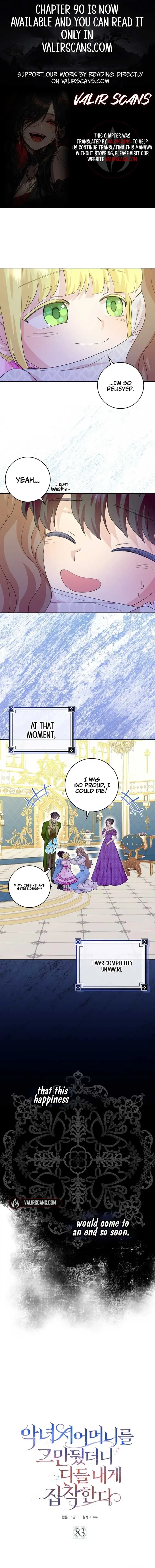 When I Quit Being A Wicked Mother-in-law, Everyone Became Obsessed With Me Chapter 83 Online - página 1