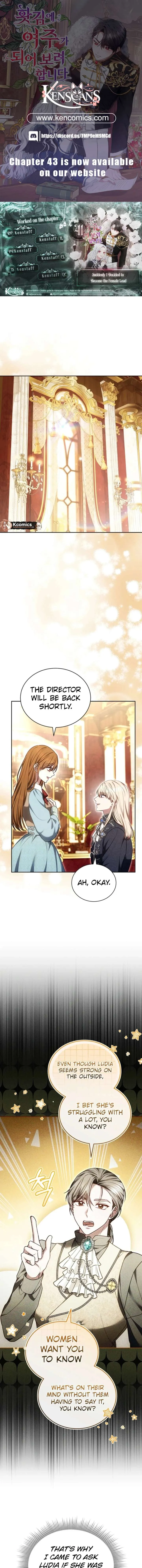 When Rage Turns You Into the Female Lead Chapter 41 Online - página 1