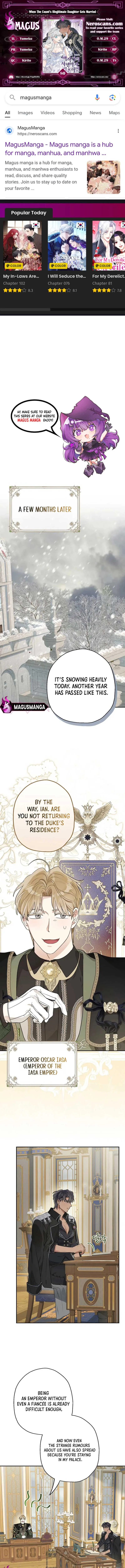 When The Count’s Illegitimate Daughter Gets Married Chapter 80 Online - página 1