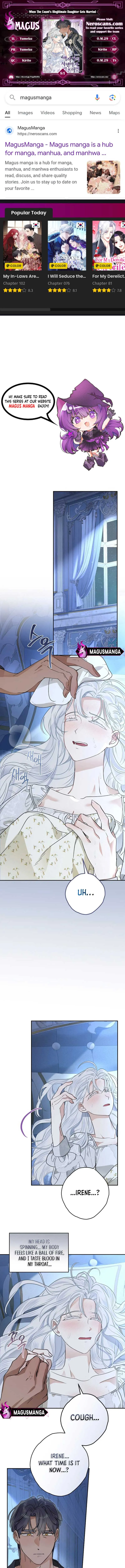 When The Count’s Illegitimate Daughter Gets Married Chapter 81 Online - página 1