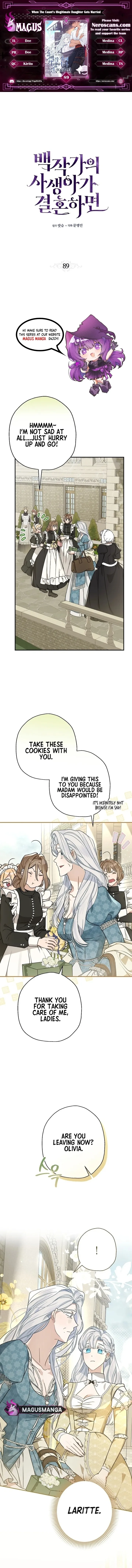 When The Count’s Illegitimate Daughter Gets Married Chapter 89 Online - página 1