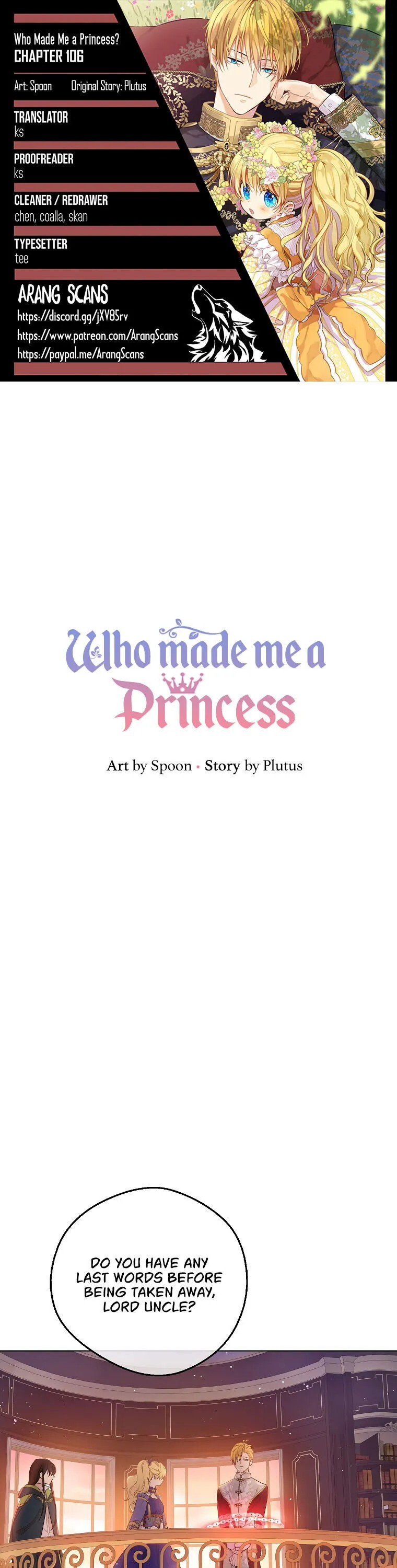 Who Made Me A Princess Chapter 106 Online - página 1