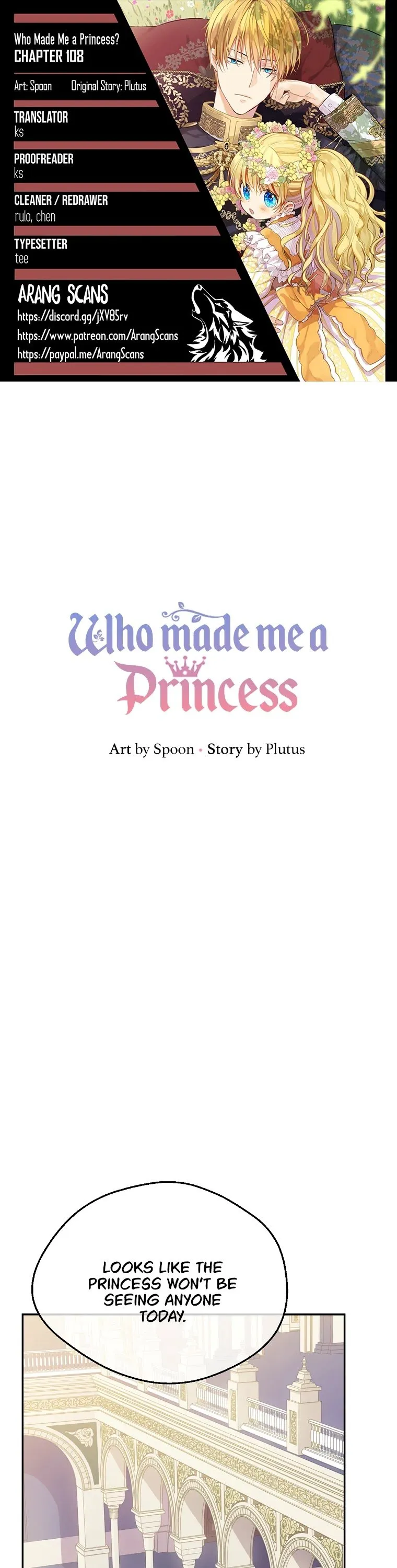 Who Made Me A Princess Chapter 108 Online - página 1