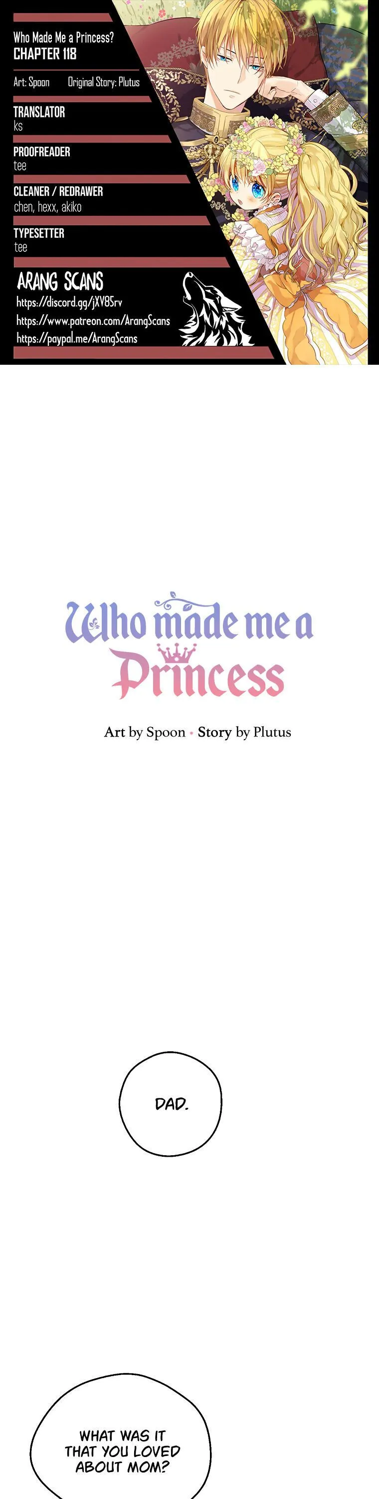 Who Made Me A Princess Chapter 118 Online - página 1