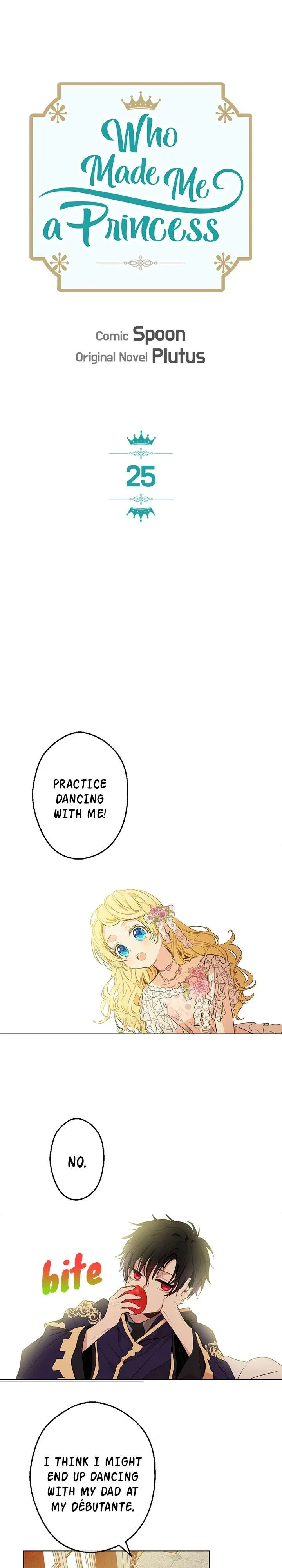 Who Made Me A Princess Chapter 25 Online - página 1