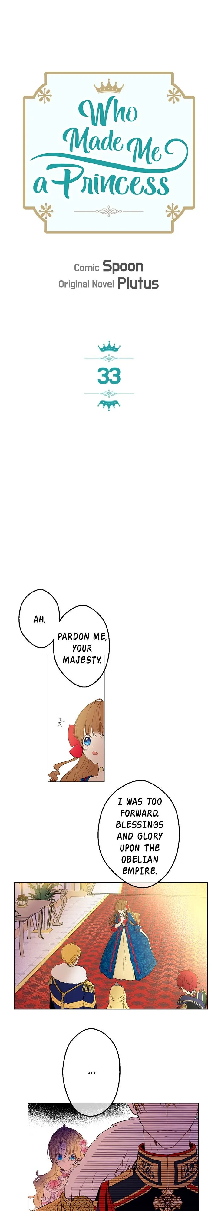 Who Made Me A Princess Chapter 33 Online - página 1