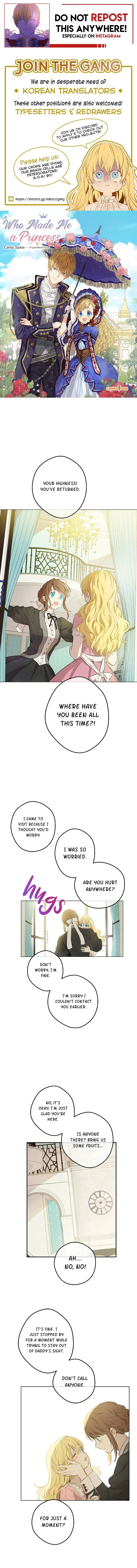 Who Made Me A Princess Chapter 63 Online - página 1