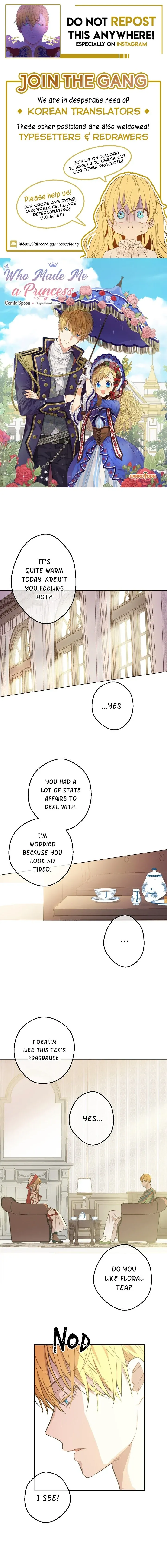 Who Made Me A Princess Chapter 65 Online - página 1