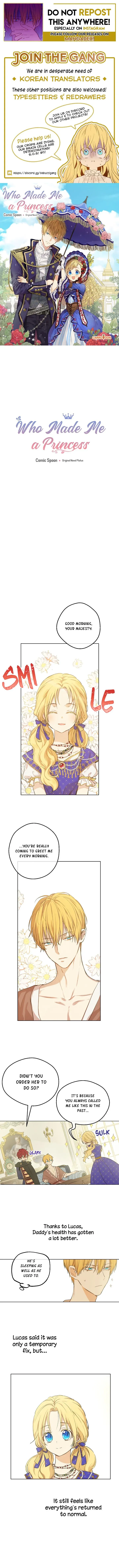Who Made Me A Princess Chapter 72 Online - página 1