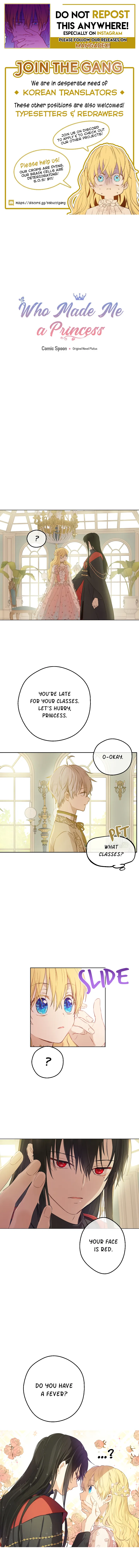Who Made Me A Princess Chapter 75 Online - página 1
