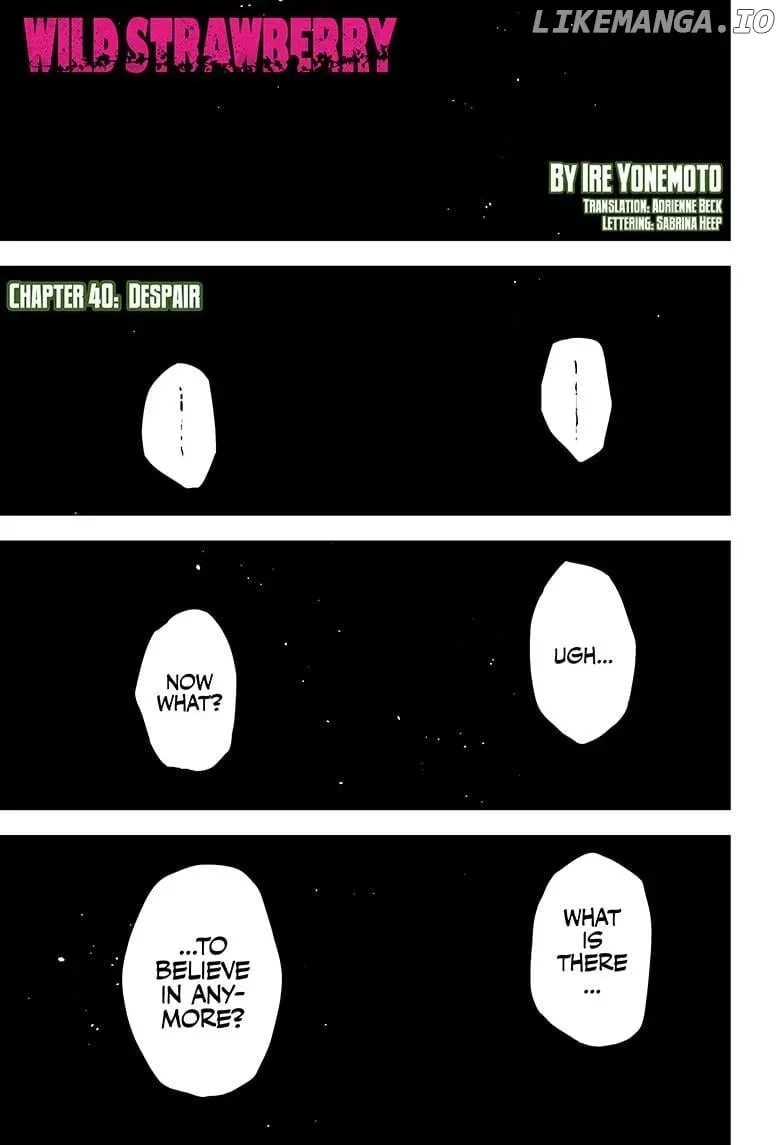 Wild Strawberry Chapter 40 Online - página 1