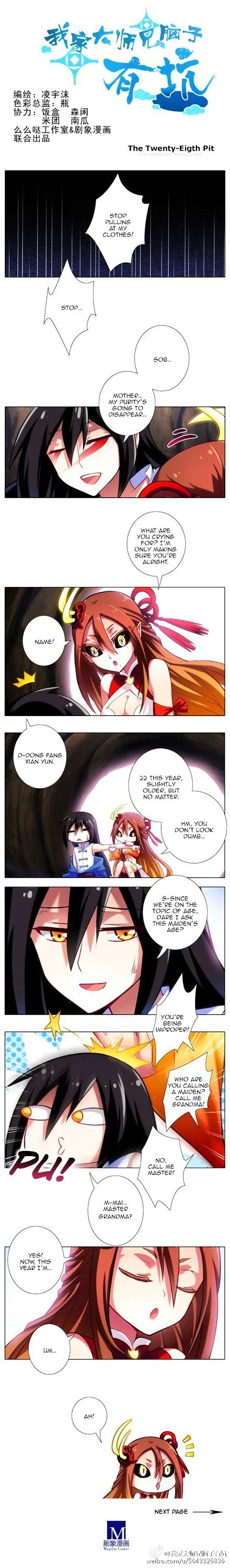 Wo Jia Dashi Xiong Naozi You Keng Chapter 28 Online - página 1