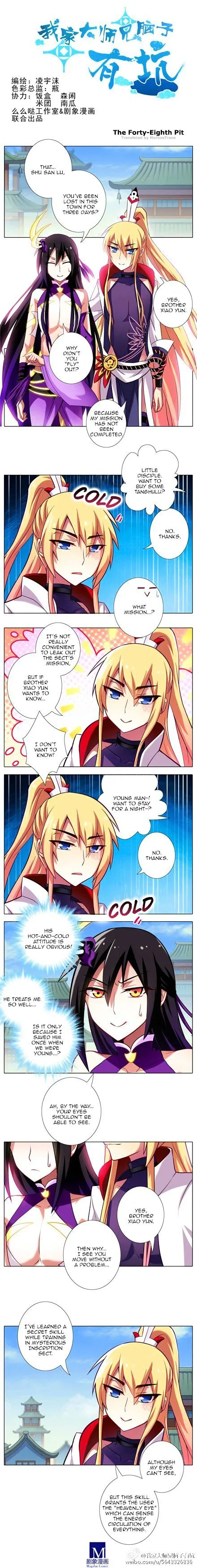 Wo Jia Dashi Xiong Naozi You Keng Chapter 48 Online - página 1
