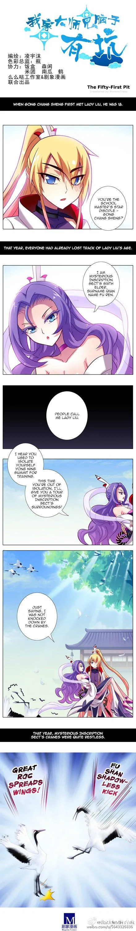 Wo Jia Dashi Xiong Naozi You Keng Chapter 51 Online - página 1