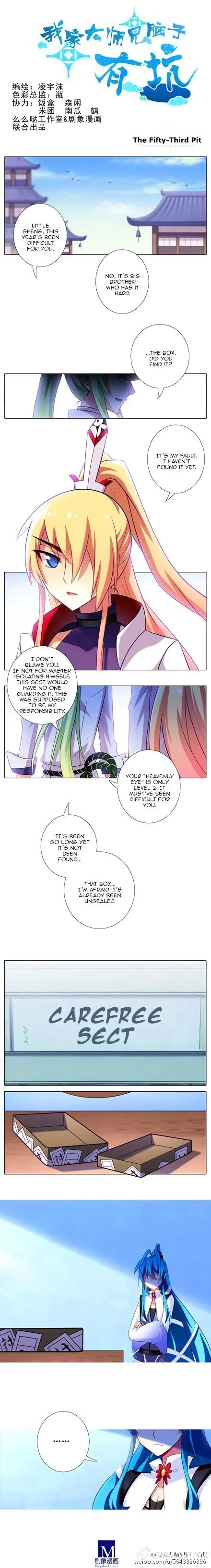 Wo Jia Dashi Xiong Naozi You Keng Chapter 53 Online - página 1
