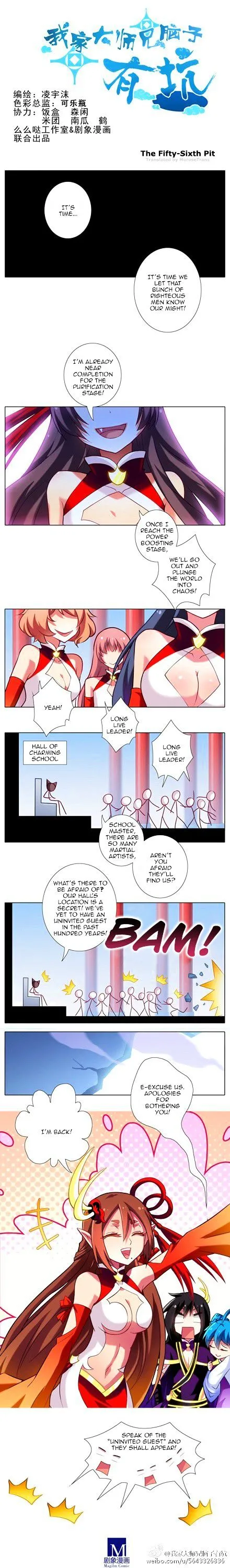 Wo Jia Dashi Xiong Naozi You Keng Chapter 56 Online - página 1