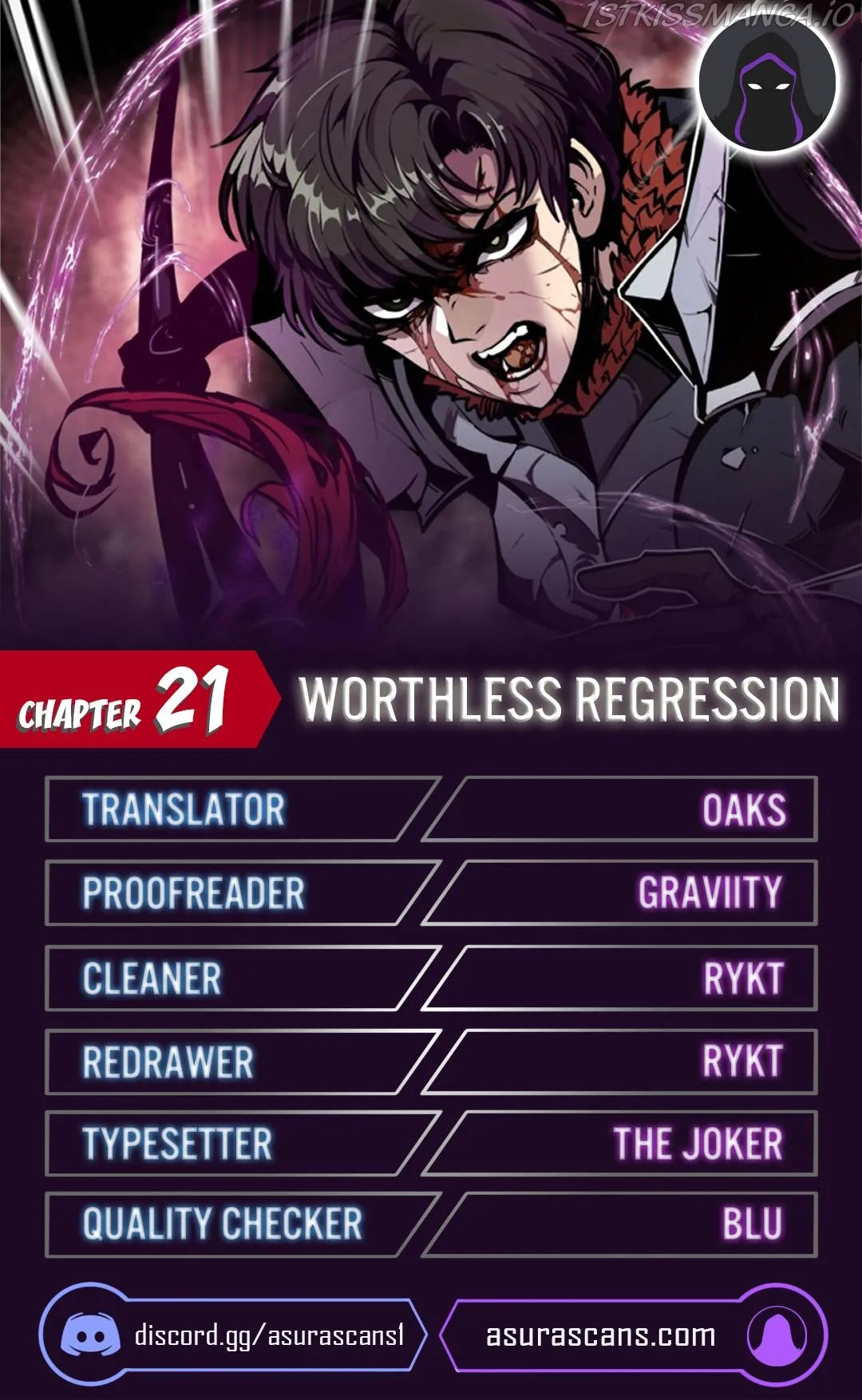 Worthless Regression Chapter 21 Online - página 1