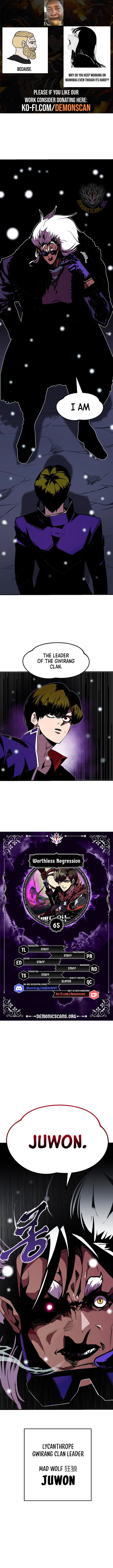 Worthless Regression Chapter 65 Online - página 1