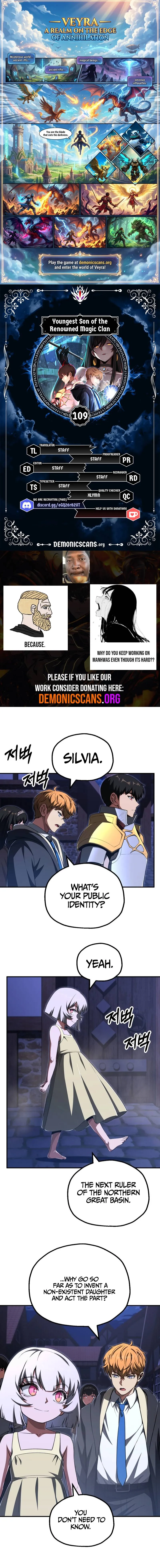 Youngest Scion of the Mages Chapter 109 Online - página 1