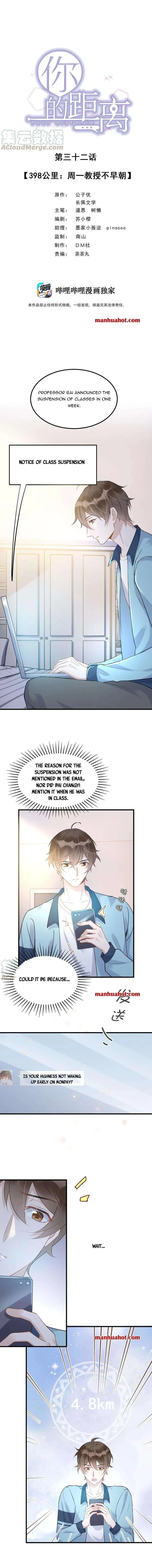 Your distance Chapter 32 Online - página 1