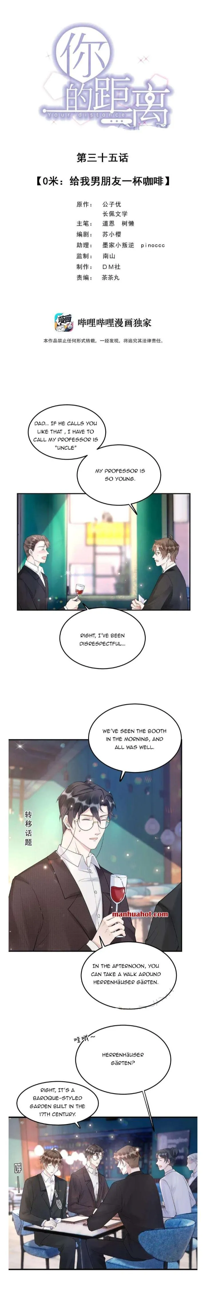 Your distance Chapter 35 Online - página 1