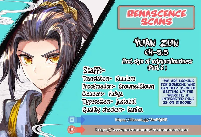 Yuan Zun Chapter 5.5 Online - página 1