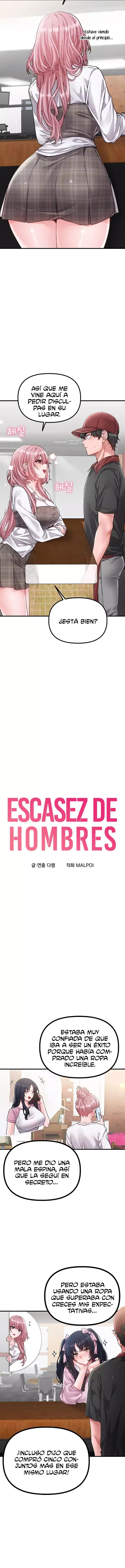 Escases de Hombres Capítulo 12 en Línea - página 3