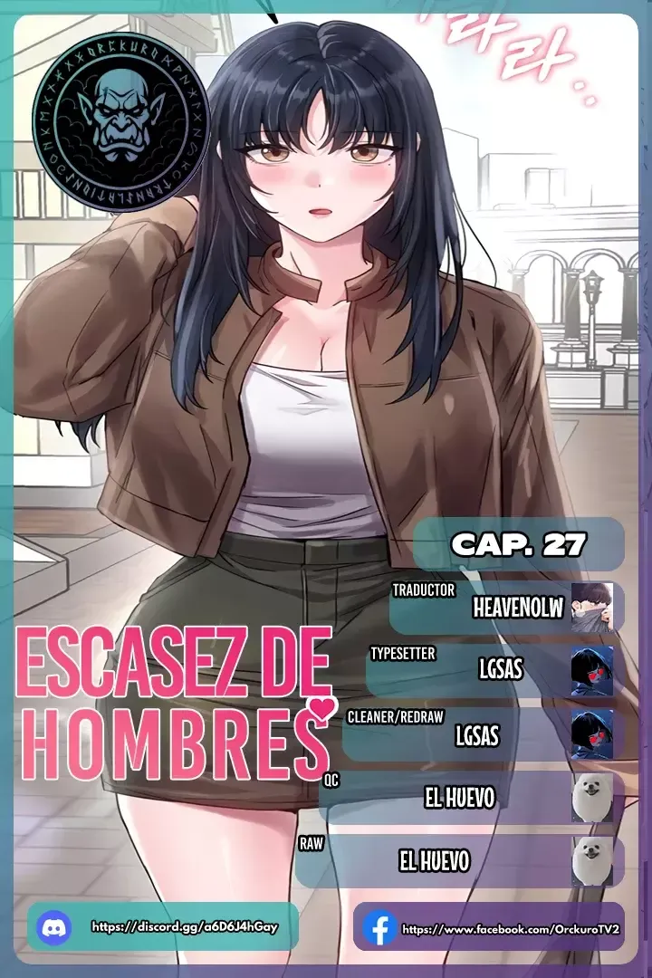 Escases de Hombres Capítulo 27 en Línea - página 1