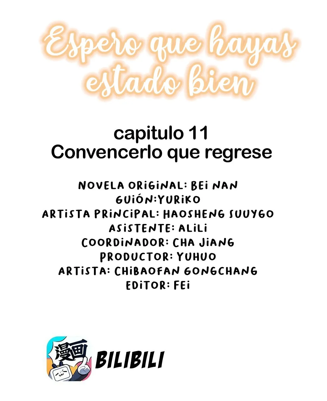 Espero que hayas estado bien Capítulo 11 en Línea - página 4