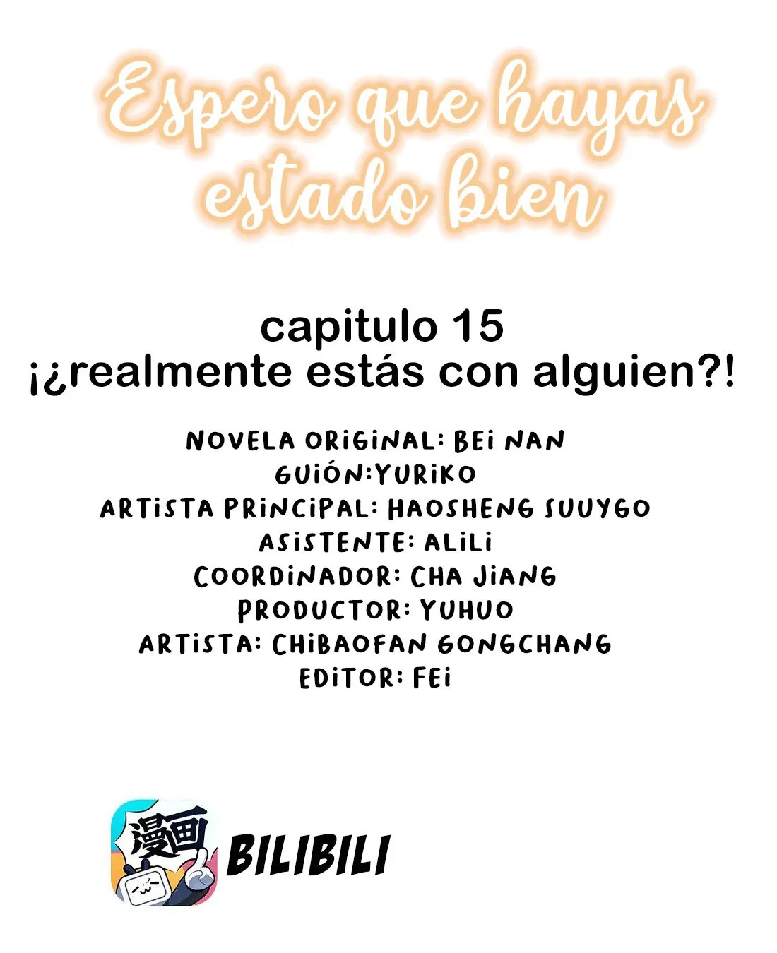 Espero que hayas estado bien Capítulo 15 en Línea - página 4