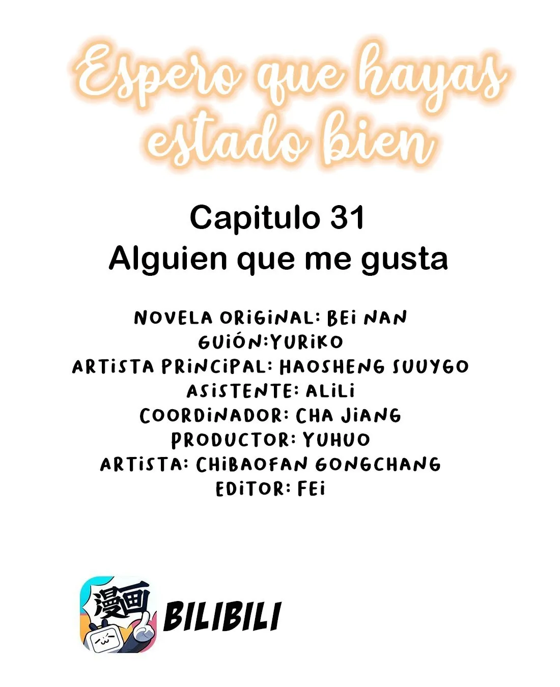Espero que hayas estado bien Capítulo 31 en Línea - página 4