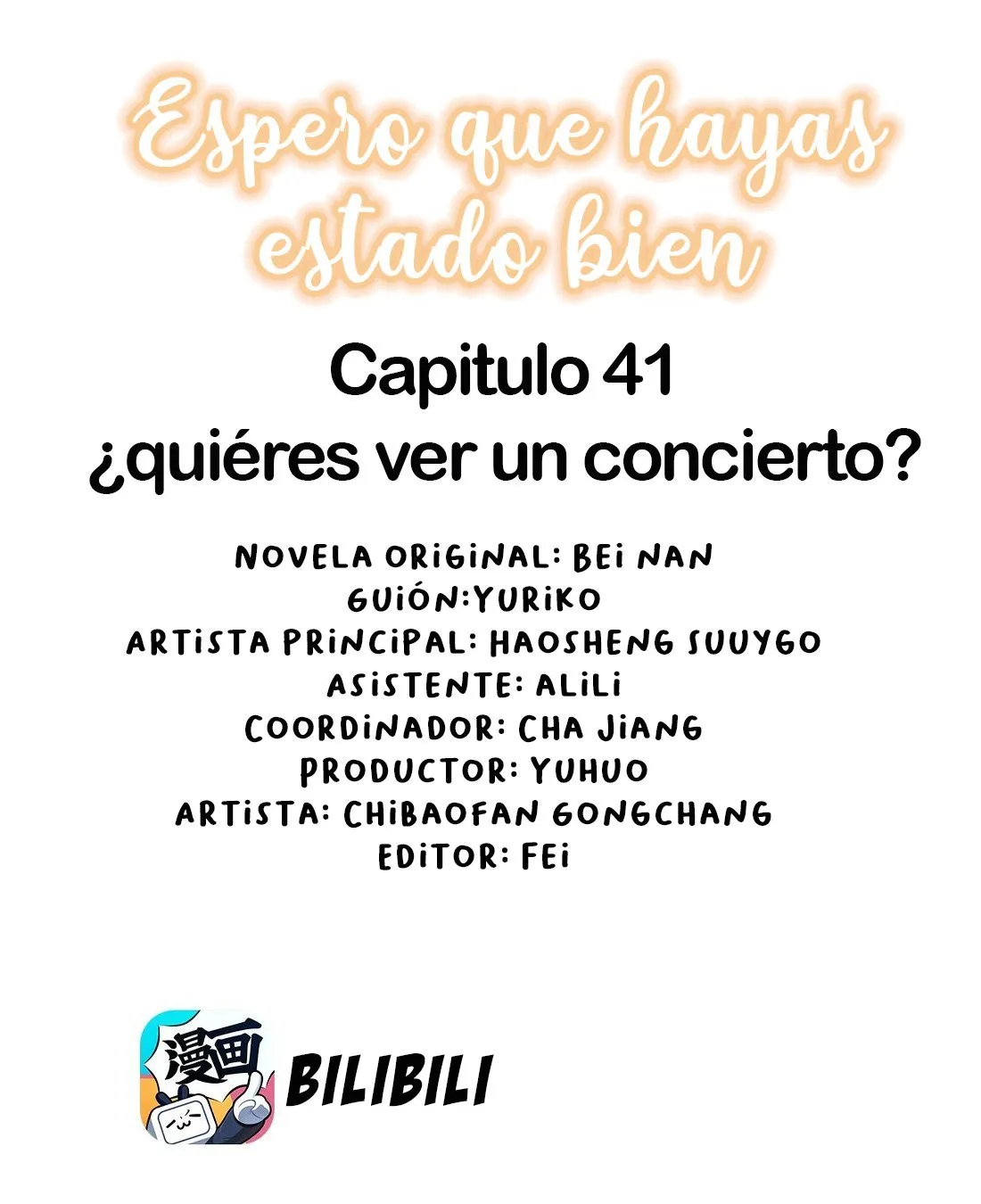 Espero que hayas estado bien Capítulo 41 en Línea - página 3